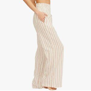 Billabong Women's New Waves Stripe Pant, Salt Crystal, Medium